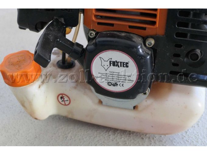 FUXTEC MotorsenseAnsciht Typenschild