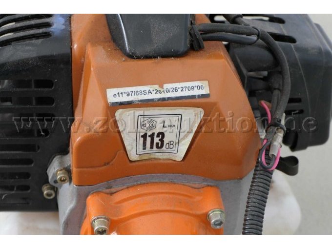 FUXTEC Motorsense Ansicht Typenschild