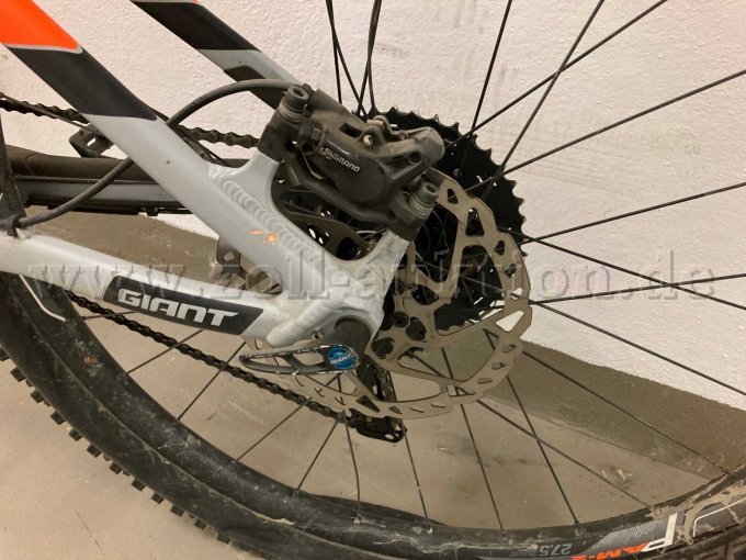 Scheibenbremse hinten