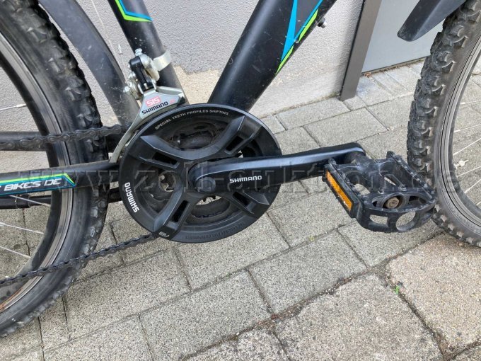 Umwerfer, Tretkurbel, Pedal rechts