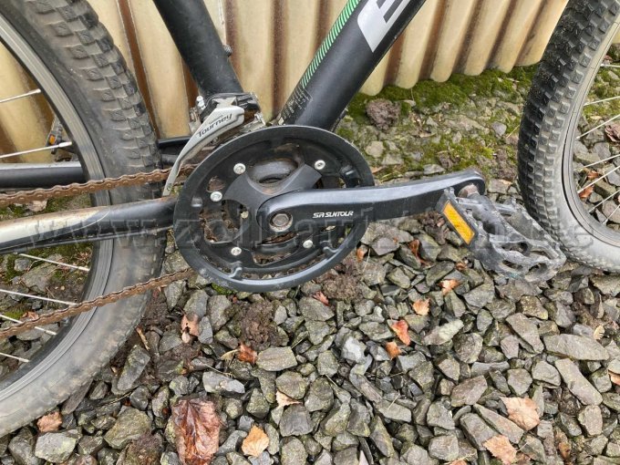 Tretkurbel (SR Suntour), Pedal rechts, Umwerfer