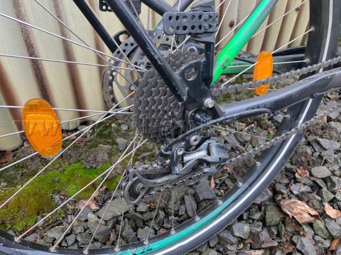 Zahnkränze, Schaltwerk, Kette