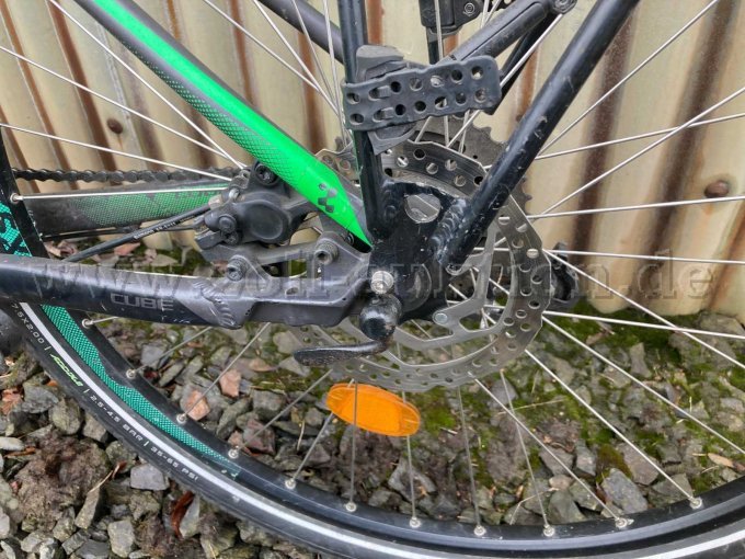 Scheibenbremse hinten