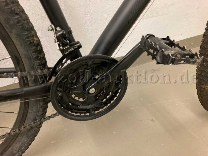 Ansicht Zahnkränze, Kettenblätter, Tretkurbel, Pedal