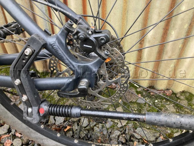 Scheibenbremse hinten