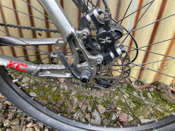 Scheibenbremse hinten