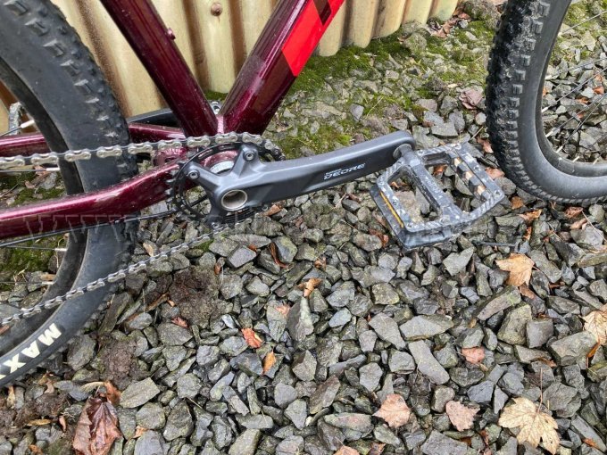 Tretkurbel, Pedal rechts