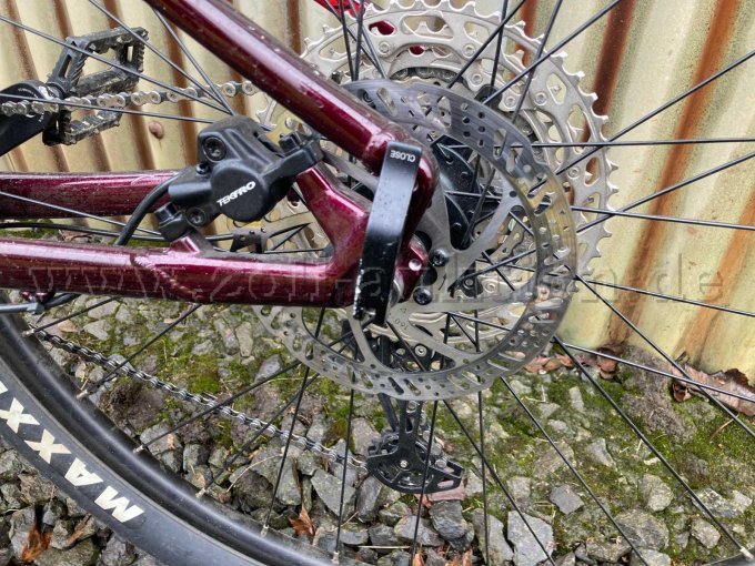 Scheibenbremse hinten