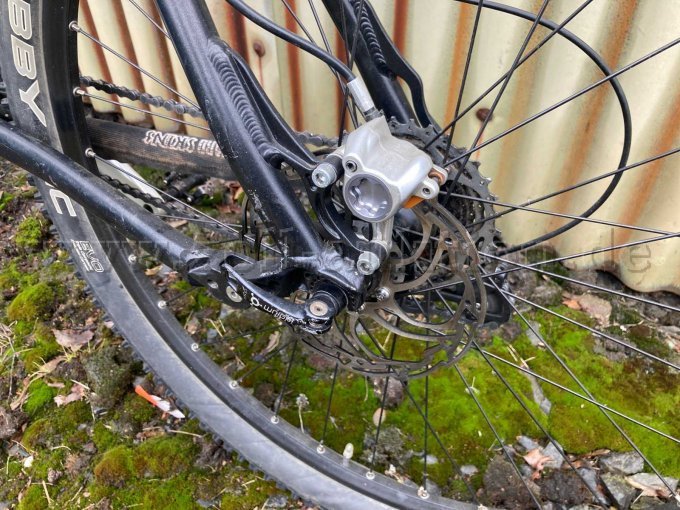 Scheibenbremse hinten