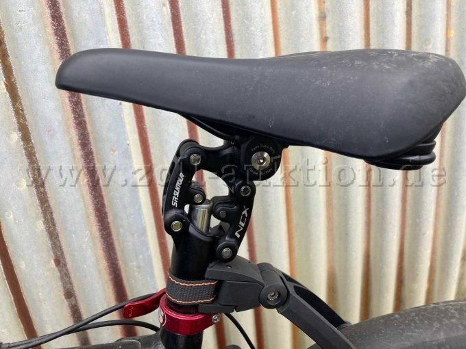 Sattelstütze Detail