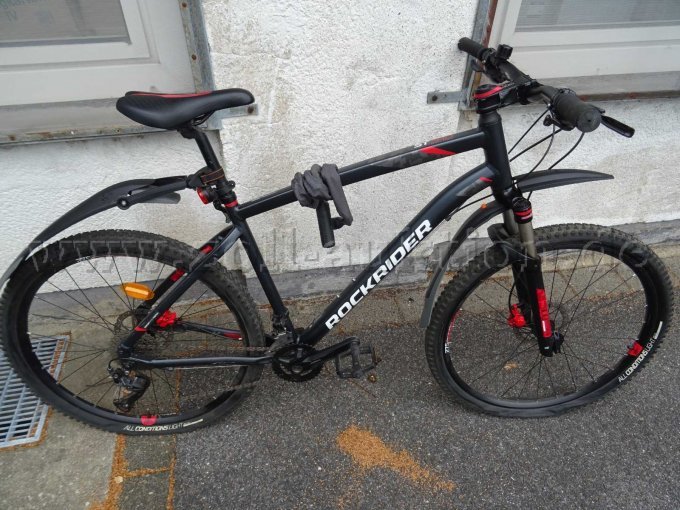 1 Mountainbike 27,5 Zoll, Rockrider ST 540, schwarz – foto 2 – kavel bij Zoll-Auktion, Wuppertal