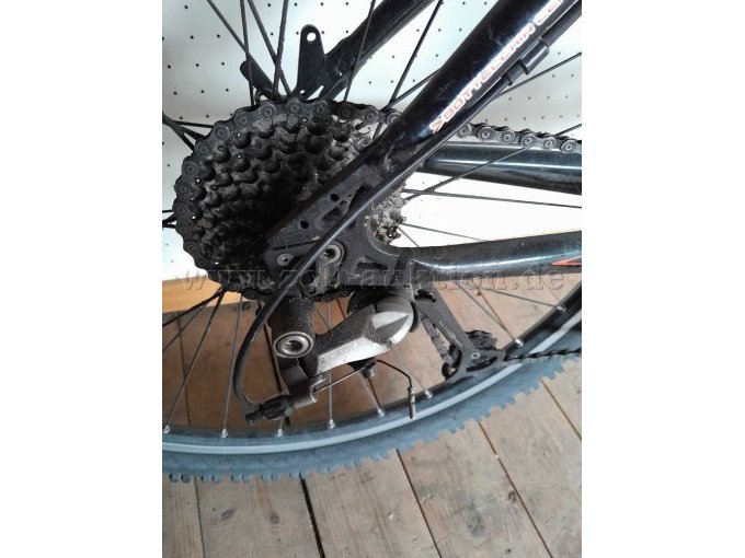 Schaltung und Ritzel hinten 2