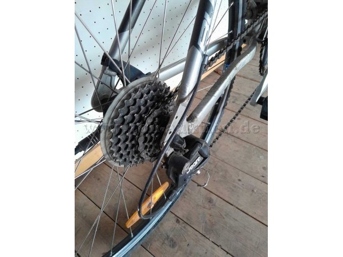 Hinteres Ritzel mit Schaltung