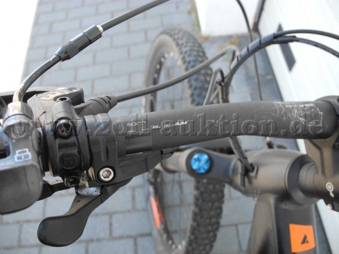Ansicht Lenker mit Lackkratzern