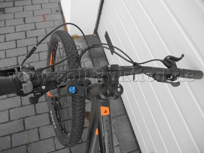Ansicht Lenker von oben