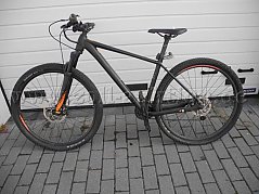 Gesamtansicht Fahrrad von links