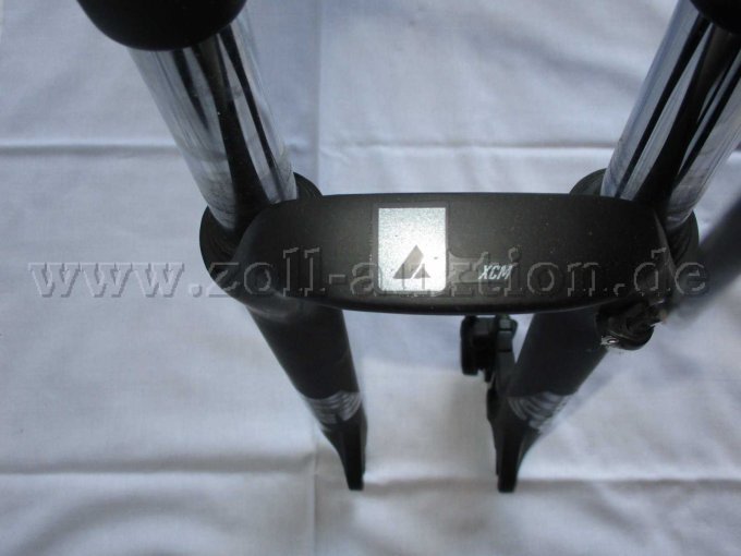 Teilansicht Federgabel von oben