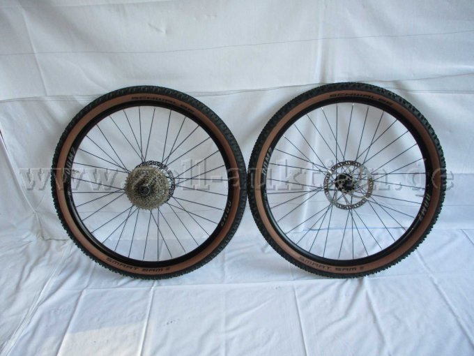 Ansicht Vorder- und Hinterrad