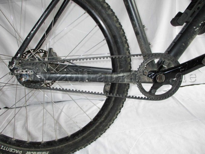 Ansicht Riemenantrieb