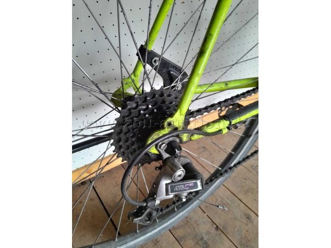 Hinteres Ritzel mit Schaltung