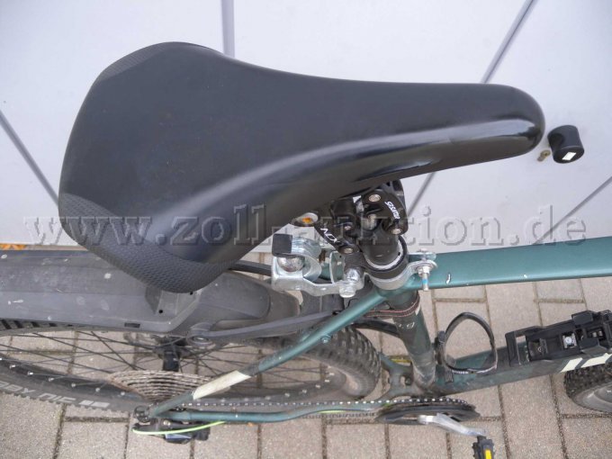 Ansicht Sattel von oben