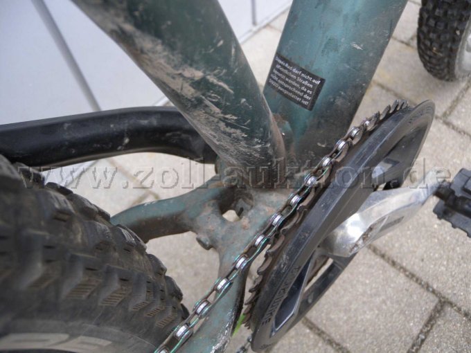 Ansicht starke Verschmutzungen