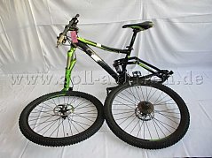 Vollansicht Mountainbike Cube Stereo 29 Zoll in Teilen