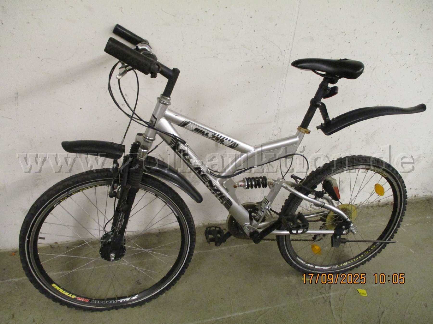 Fahrrad seitlich