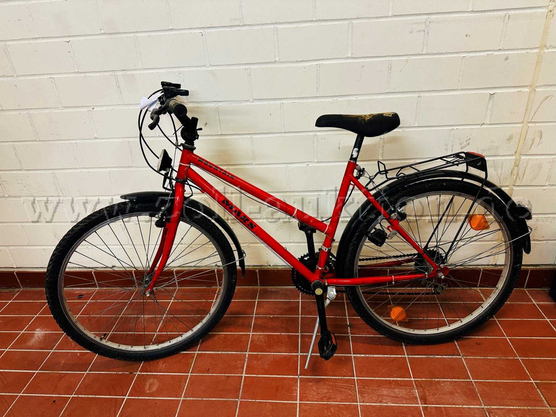 Mountainbike Mars 26 Zoll rot