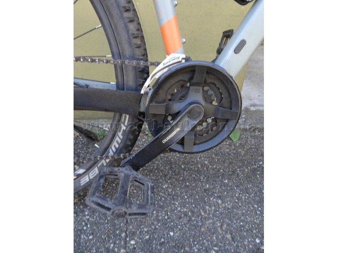 Detailansicht Kurbel und Pedal