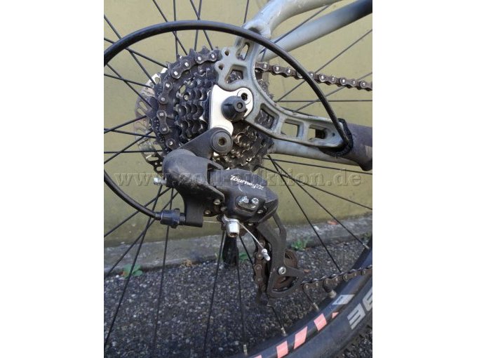 Detailansicht Hinterrad