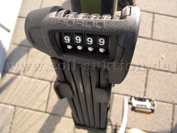 Ansicht Zahlenschloss