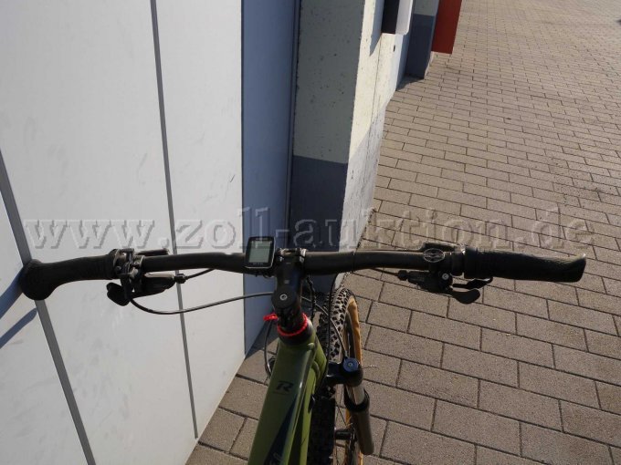 Ansicht Lenker von oben