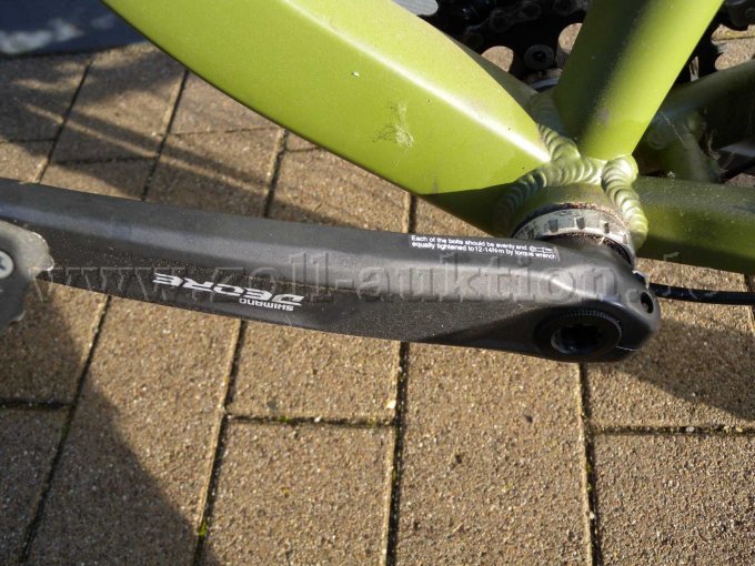 Ansicht Pedalarm links