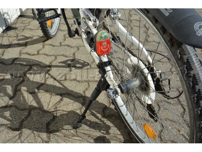 Rücklicht und Hinterbau-Seitenständer