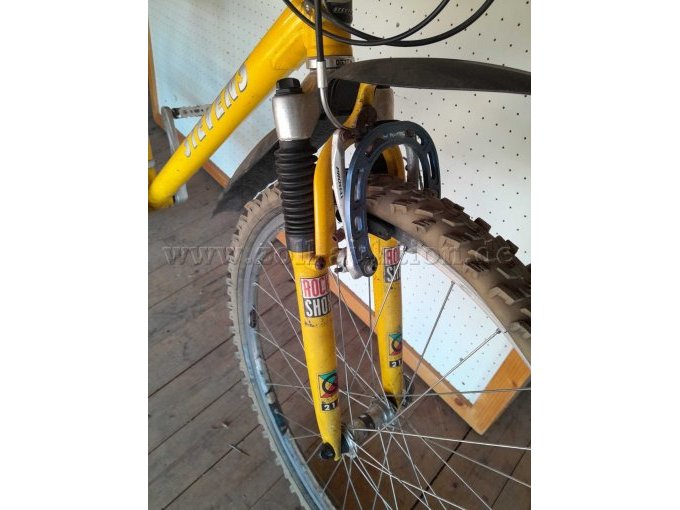 Federgabel und Bremse