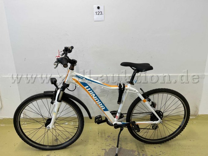 Mountainbike von Winora, links Mountainbike von Winora, links