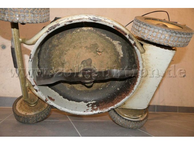 Detailaufnahme vom Mähdeck