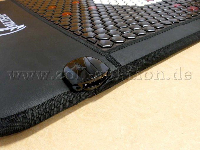 Stromanschluss an der Matte