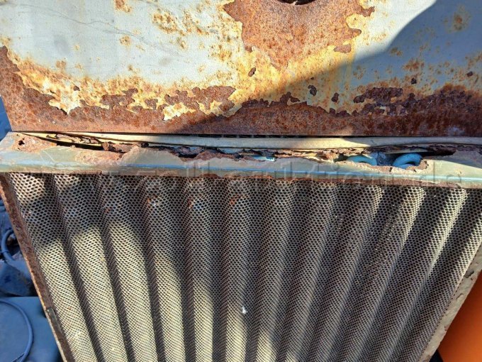 Rostschäden am Fahrzeugrahmen