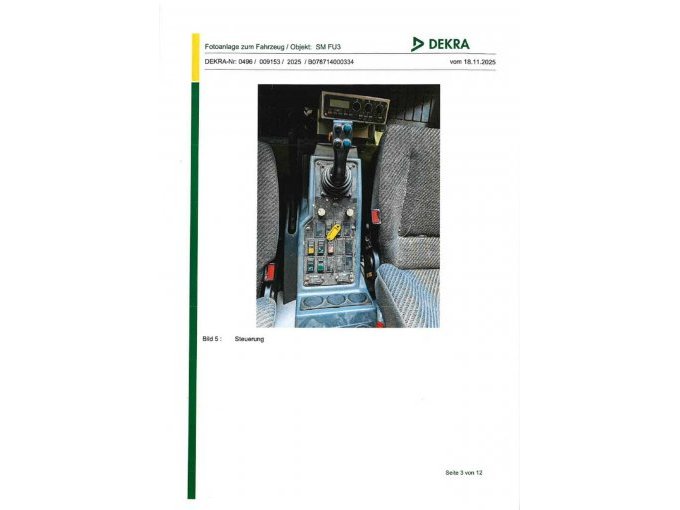 Bedienpult Multicar innen