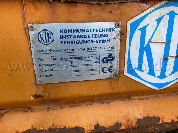KIF Multicar Anbau Streuer
