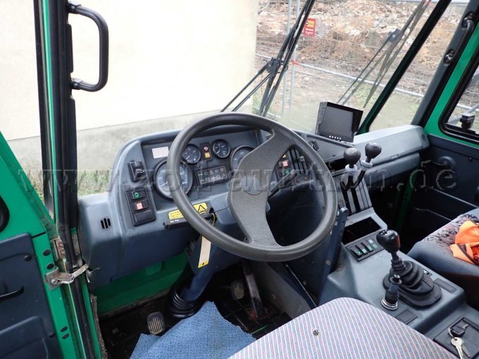 Innenansicht Fahrerkabine