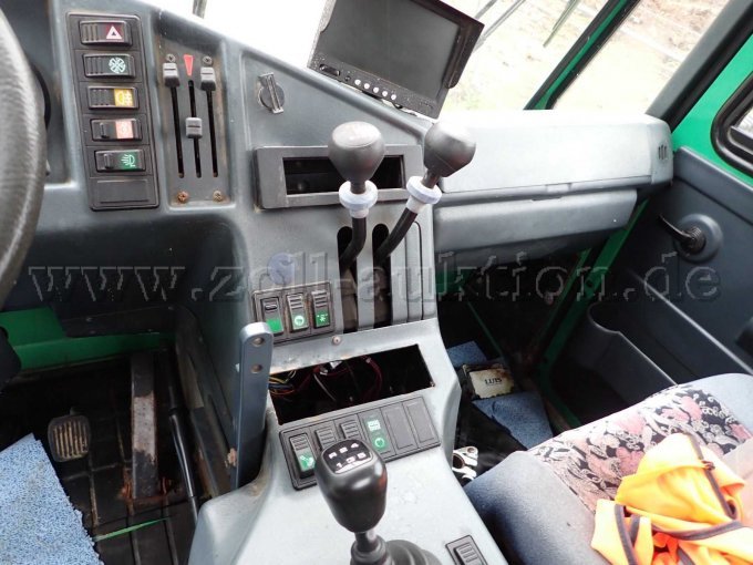 Innenansicht Fahrerkabine