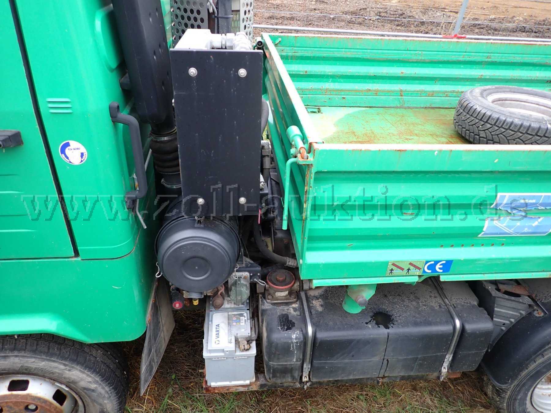 Außenansicht auf Fahrzeugtechnik