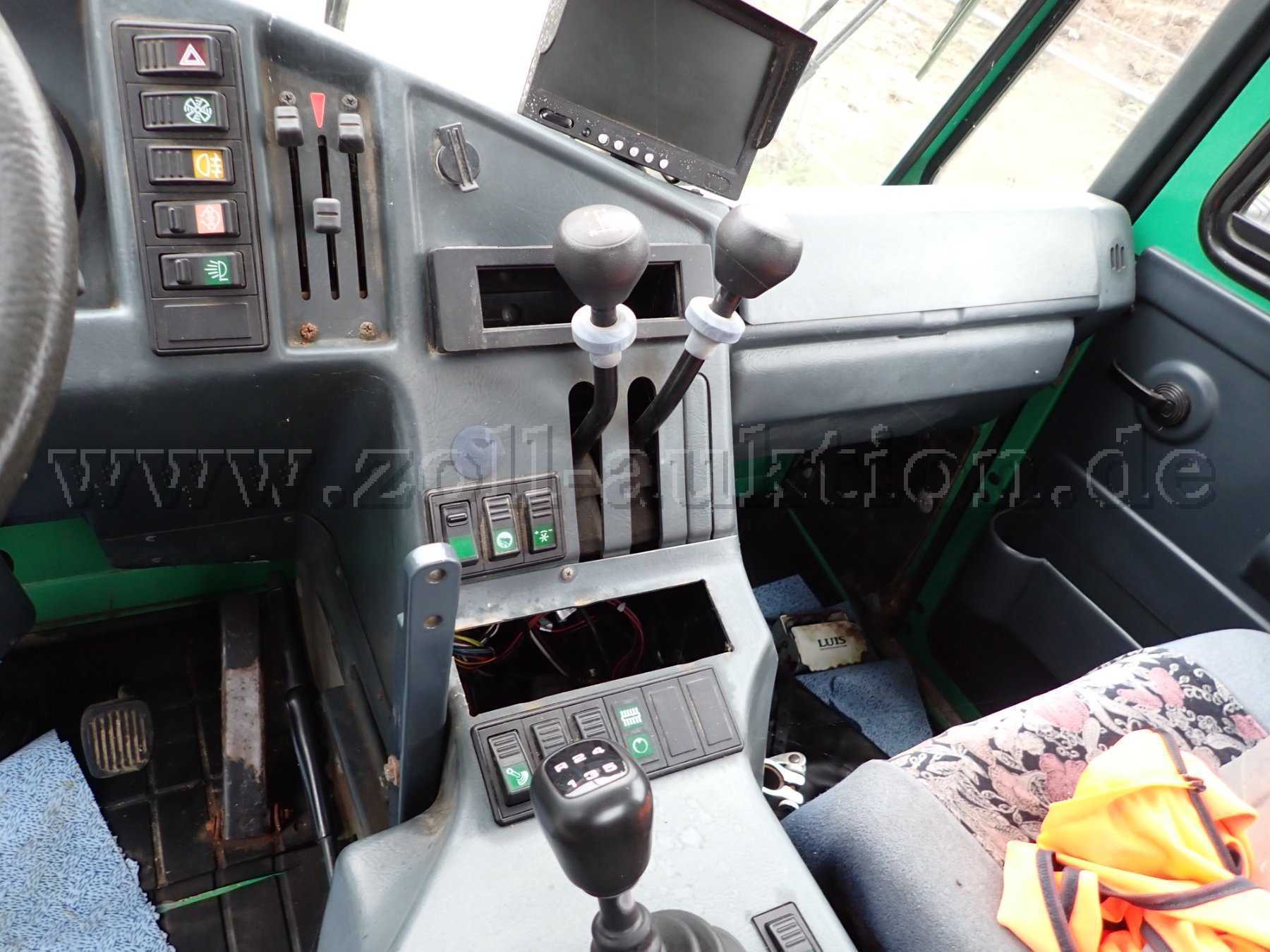 Innenansicht Fahrerkabine