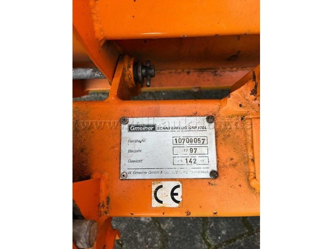 Typschild Schneeschieber