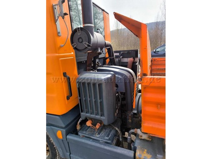 Multicar M 31 C Bad Driburg Fahrerseite zwischen Fahrerhaus und Kipper