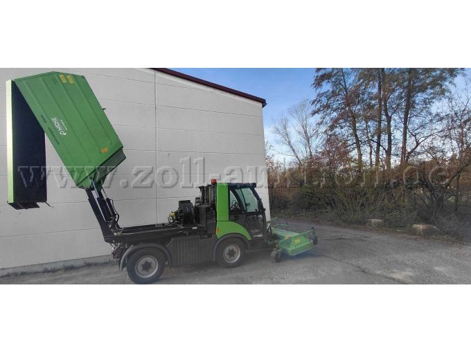 Ansicht Kippweite Entleeren