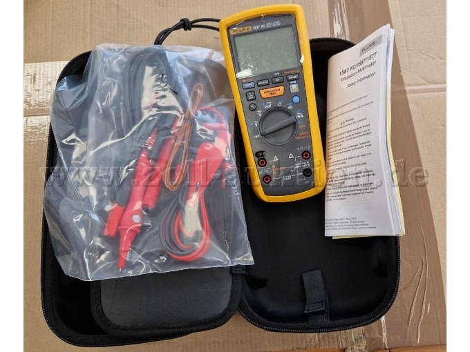 Multimeter Fluke 1587FC mit Zubehör